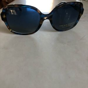 Trina Turk Kiama sunglasses. Never worn.  Blue lenses.